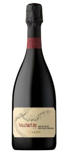 Das Etikett der Weinflasche trägt den Namen 'Vecchie Viti 2020' und vermittelt ein Gefühl von Tradition und Handwerkskunst.