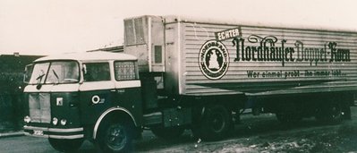 Echter Nordhäuser Bier Lkw aus der Vergangenheit