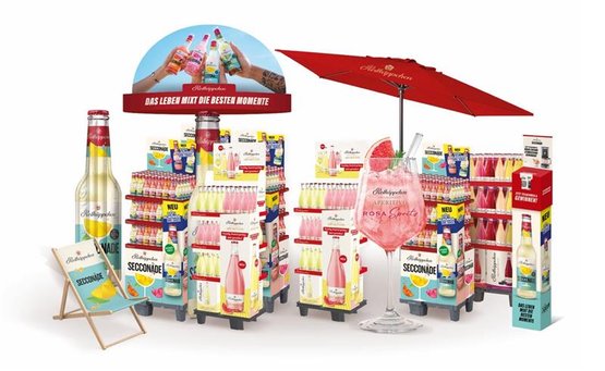 Rotkäppchen Sommerpromo POS Materialien