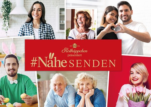 Eine fröhliche Gruppe von Menschen unterschiedlichen Alters, die zusammen lachen und Freude teilen, umgeben von einer hellen, einladenden Umgebung.
