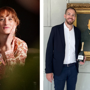 Porträtfotos von Élise Losfelt und Emilien Erard