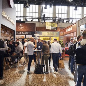 Blick auf den Stand von Reidemeister und Ulrichs auf dem Bar Convent Berlin (BCB) 2024