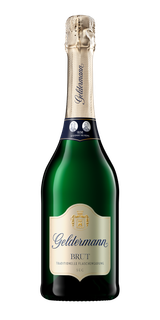 Geldermann Brut Sekt in einer ansprechenden Flasche, die Tradition und Qualität verkörpert, perfekt für besondere Feiern.