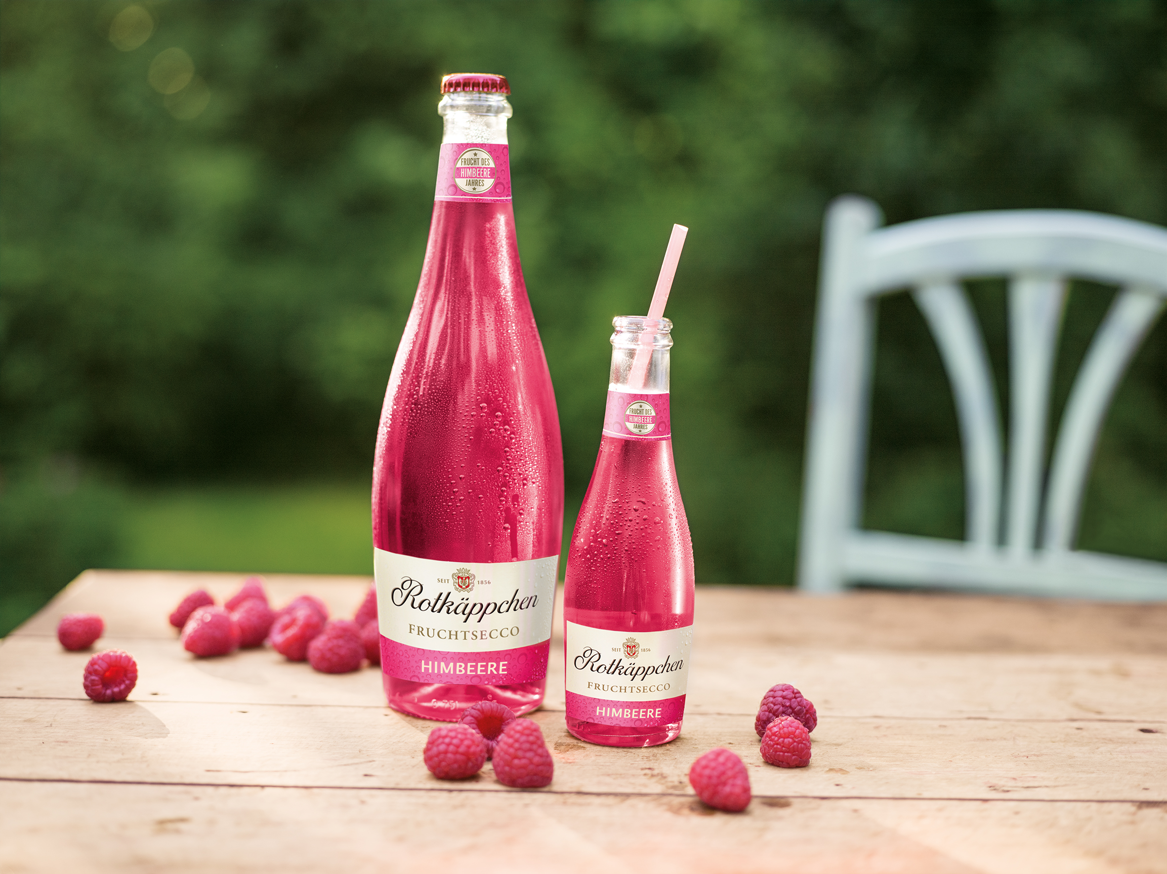 NEU: Rotkäppchen Fruchtsecco Himbeere – die Frucht des Jahres 2017