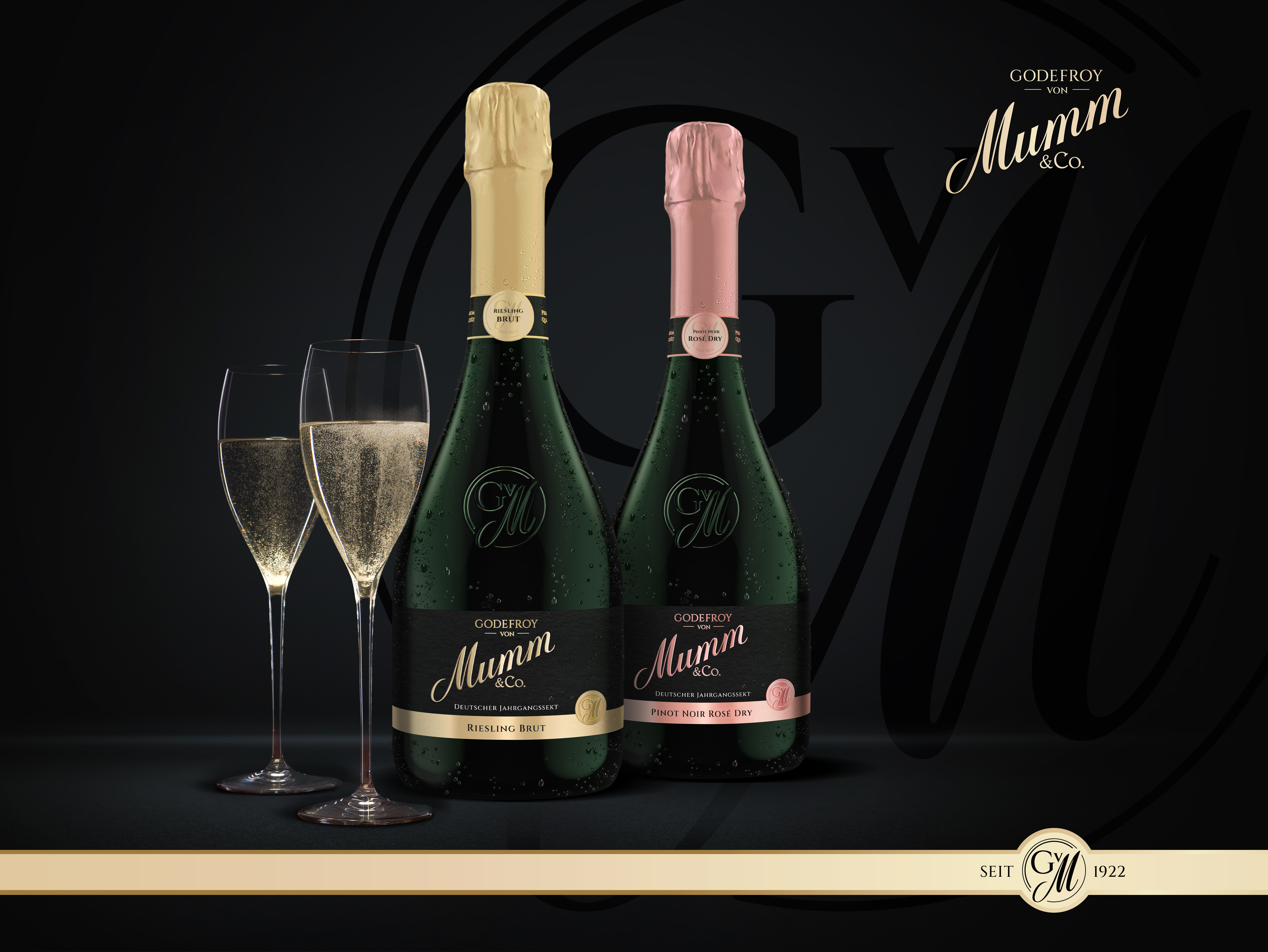 Besondere Momente zeitgemäß interpretiert: Mumm & Co. launcht die neue  Sektlinie Godefroy von Mumm